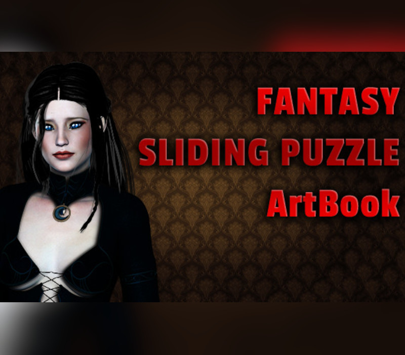 Fantasy Sliding Puzzle - ArtBook Steam CD Key Logo