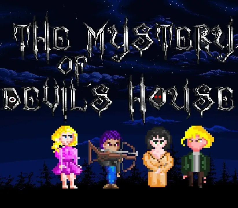 The Mystery of Devils House PC Steam CD Key Logo