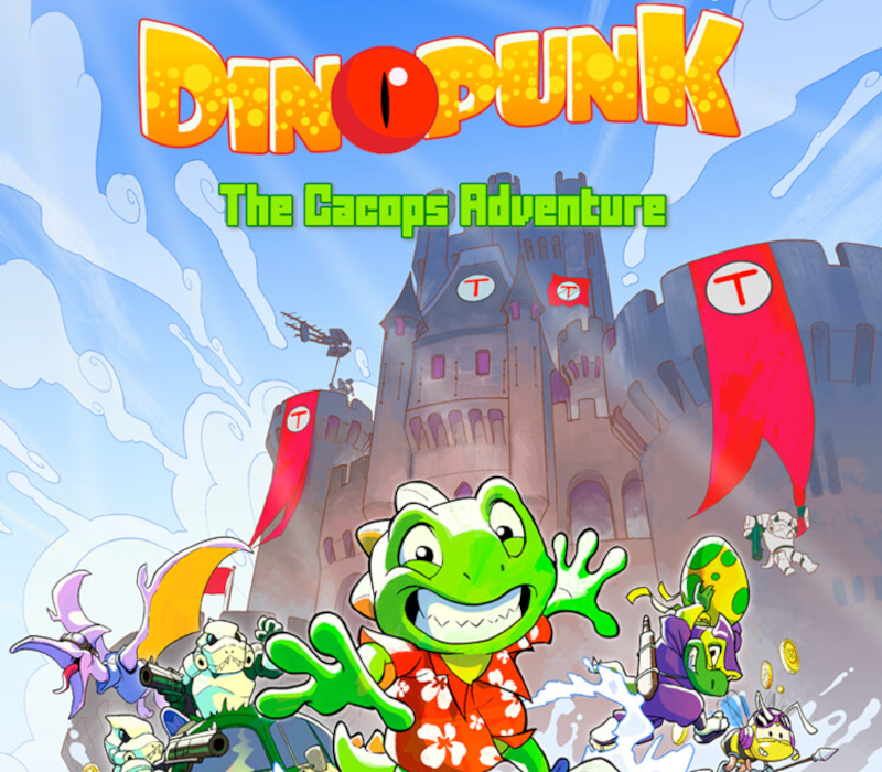 Dinopunk: the Cacops adventure PC Steam CD Key Logo