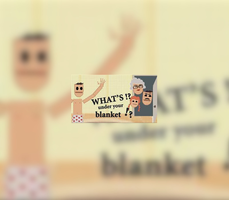 What's under your blanket !? PC Steam CD Key Logo