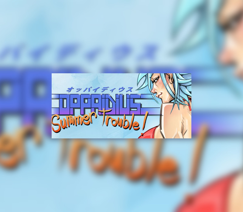 Oppaidius Summer Trouble! Steam CD Key Logo