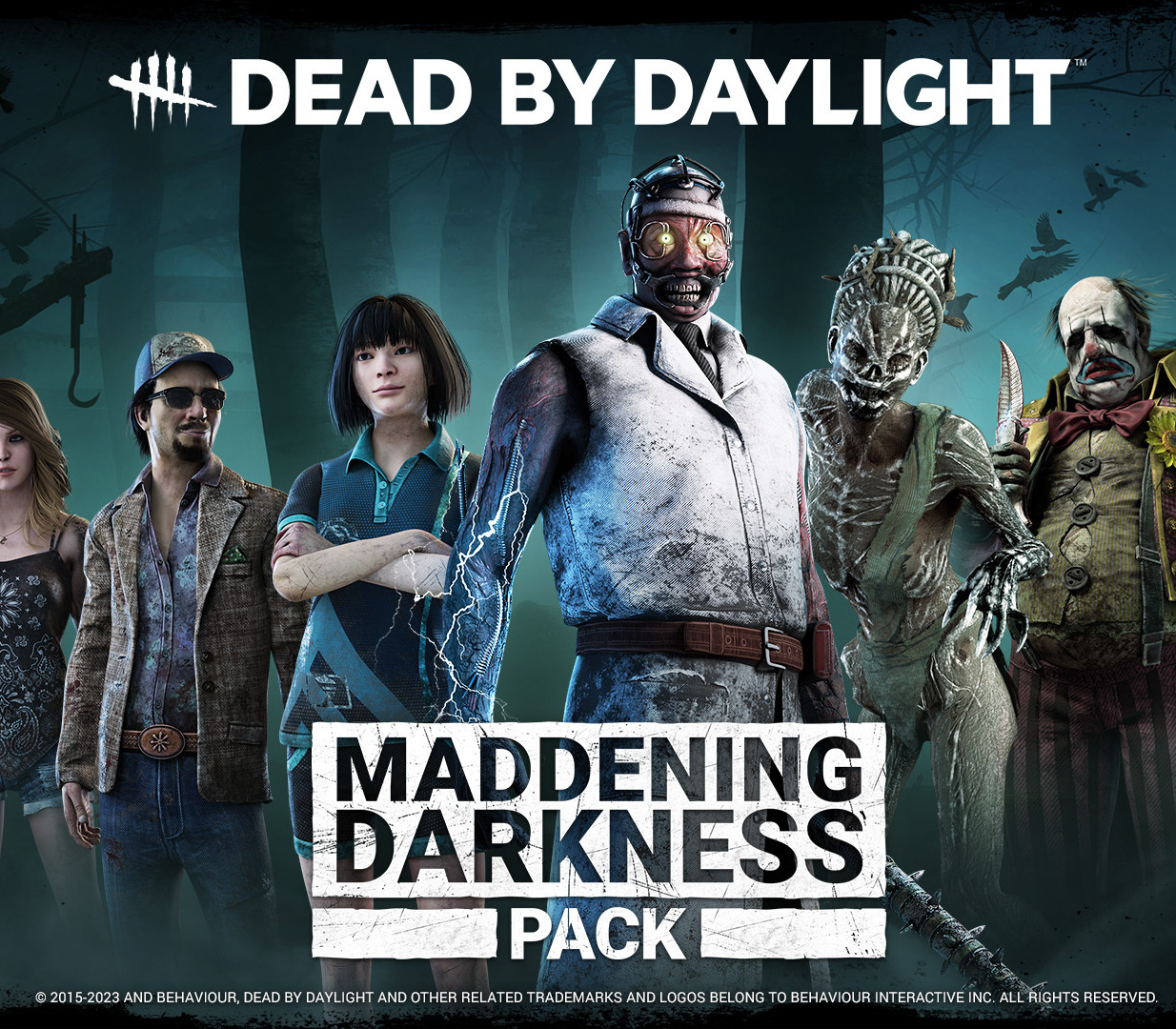 Dead by Daylight - Maddening Darkness Pack DLC EU PC Steam CD Key Logo