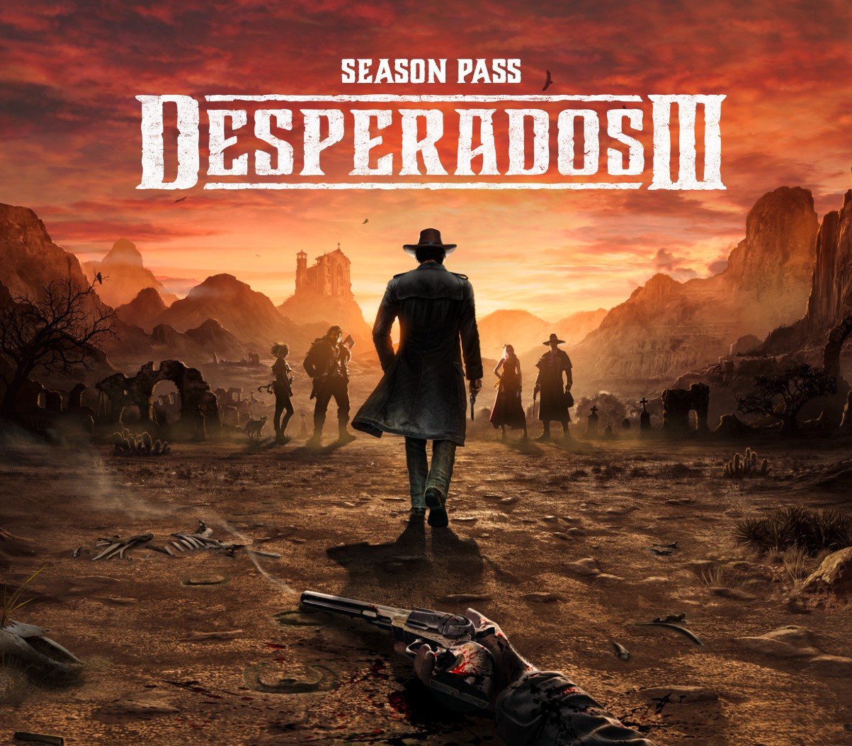 Desperados III - Season Pass Steam CD Key Logo