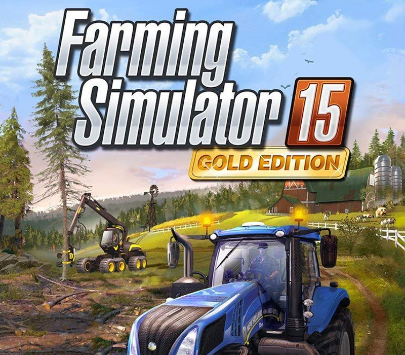 Farming Simulator 15 Gold Edition PC Steam CD Key Logo