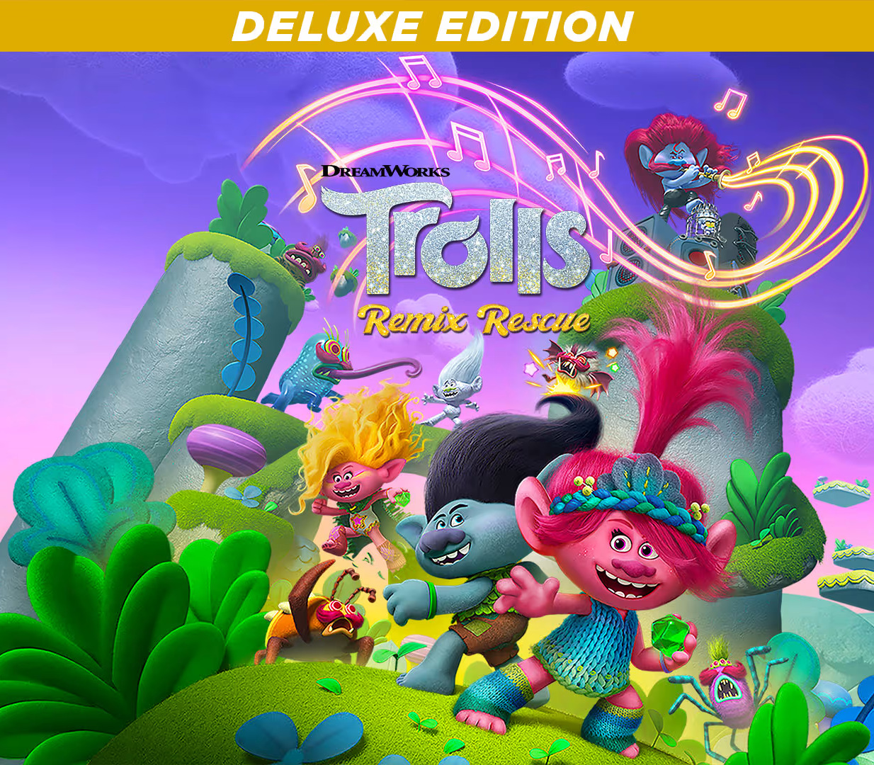 DreamWorks Trolls Remix Rescue Deluxe Edition EU XBOX One / Xbox Series X|S CD Key Logo