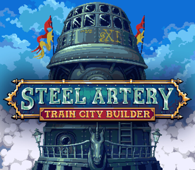 Steel Artery: Train City Builder PC Steam CD Key Logo