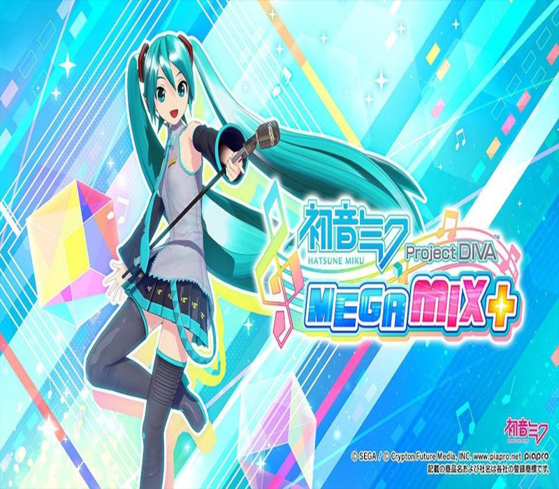 Hatsune Miku: Project DIVA Mega Mix+ Steam CD Key Logo