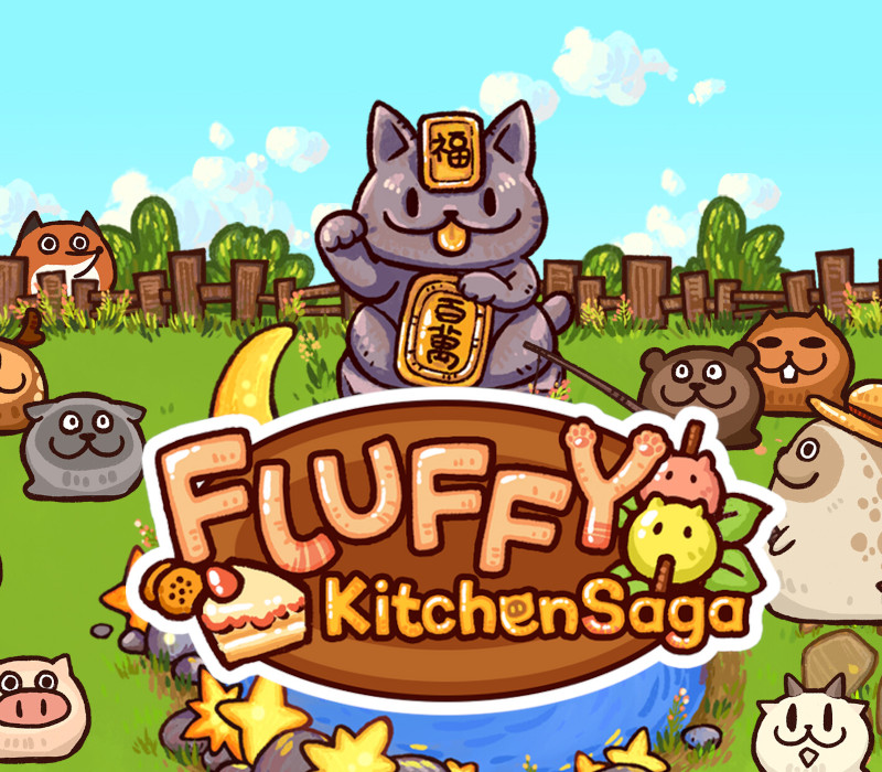Fluffy Kitchen Saga PC Steam CD Key Logo