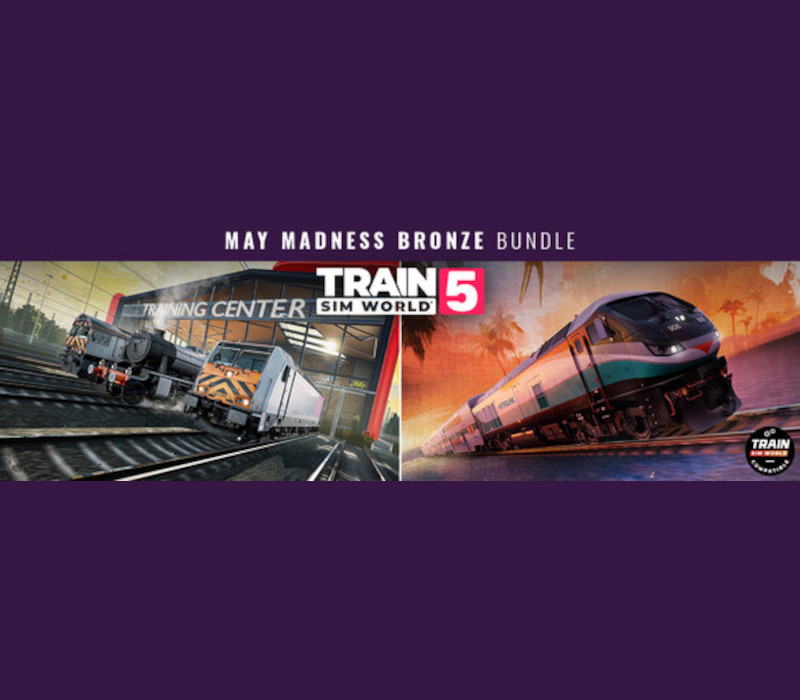 Train Sim World 5 May Madness Bronze Bundle PC Steam CD Key Logo