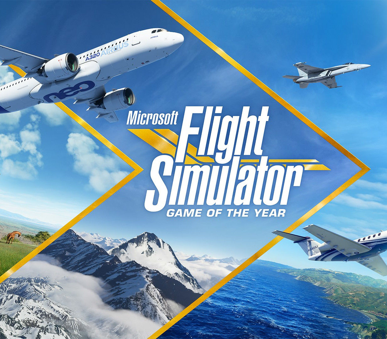 Microsoft Flight Simulator Premium Deluxe Game of the Year Edition US Xbox Series X|S / Windows 10 CD Key Logo