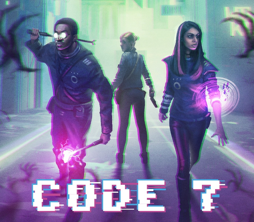 Code 7: A Story-Driven Hacking Adventure Steam CD Key Logo