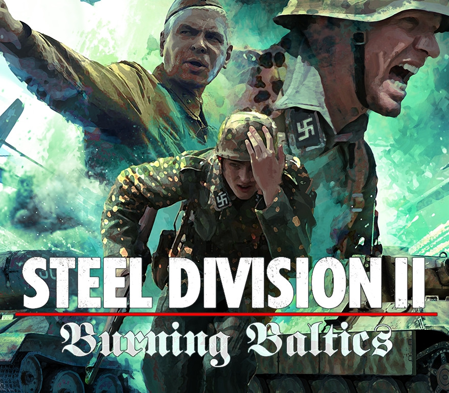 Steel Division 2 - Burning Baltics DLC PC Steam CD Key Logo