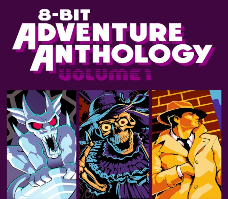 8-bit Adventure Anthology: Volume I PC Steam CD Key Logo