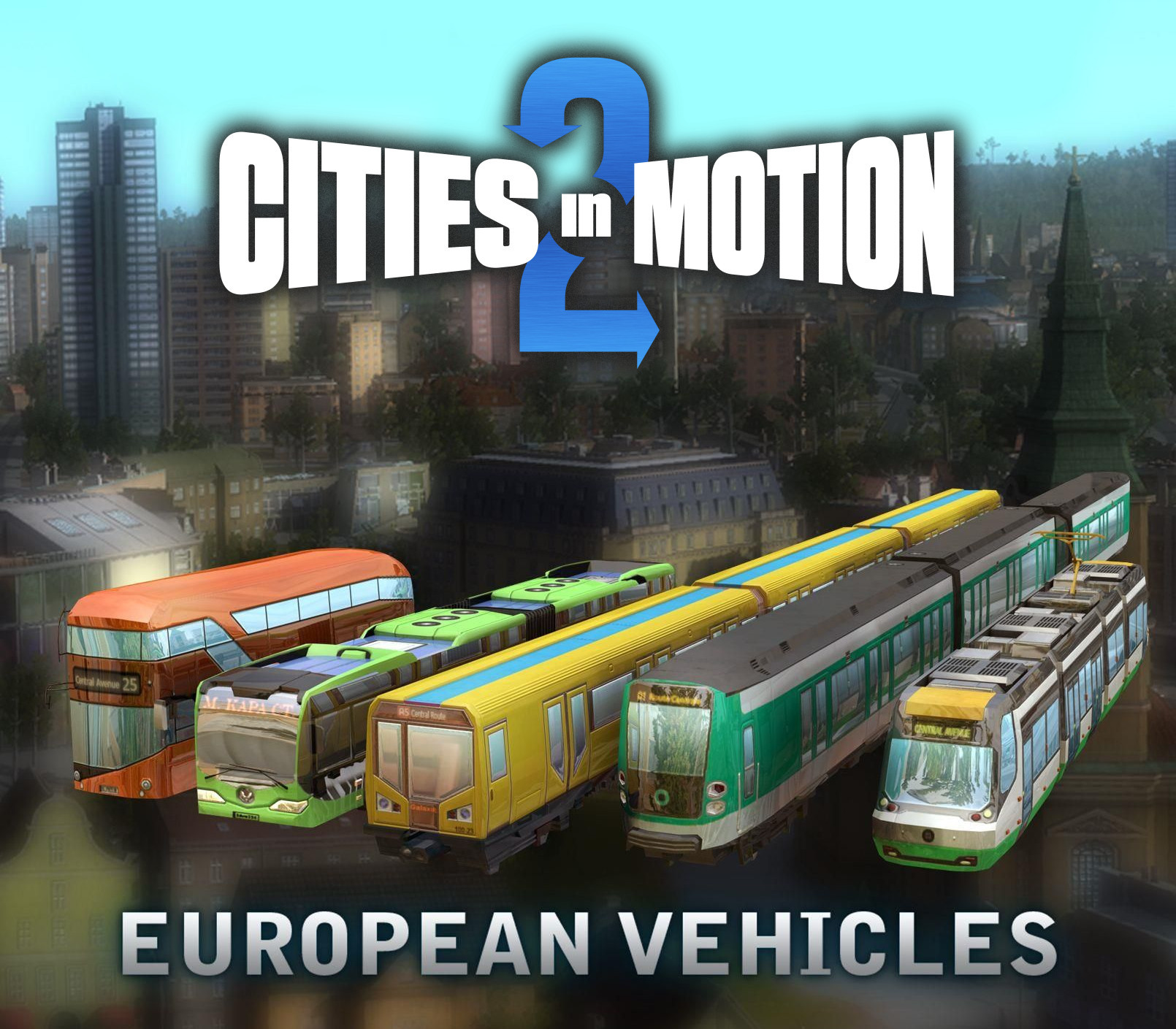 Cities in Motion 2 - European vehicle pack DLC Steam CD Key Logo
