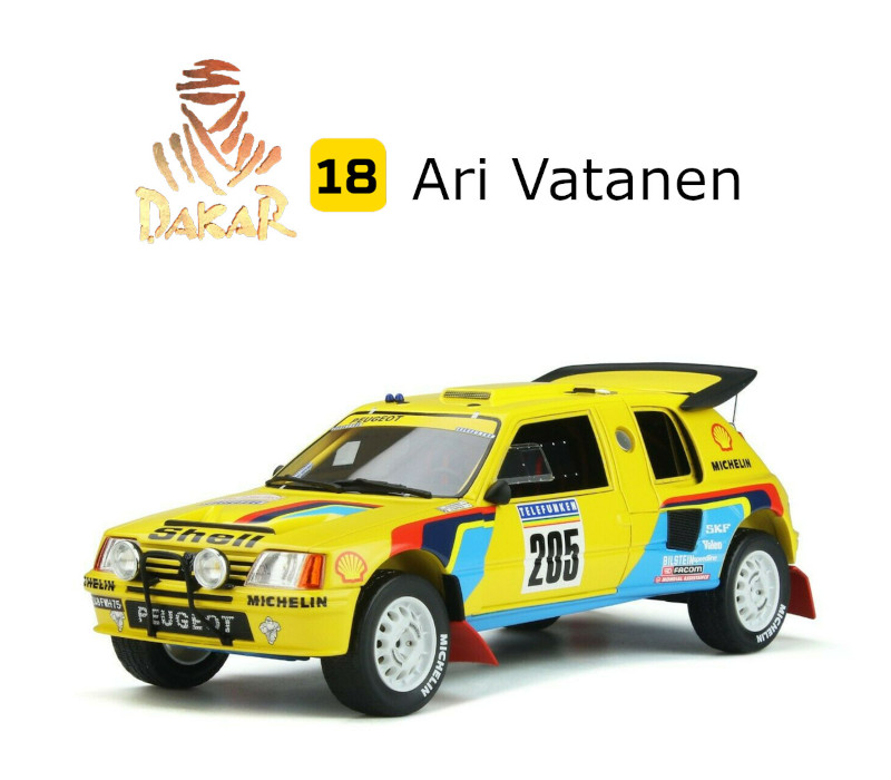 Dakar 18 - Ari Vatanen / Peugeot 205 Turbo 16 DLC PC Steam CD Key Logo