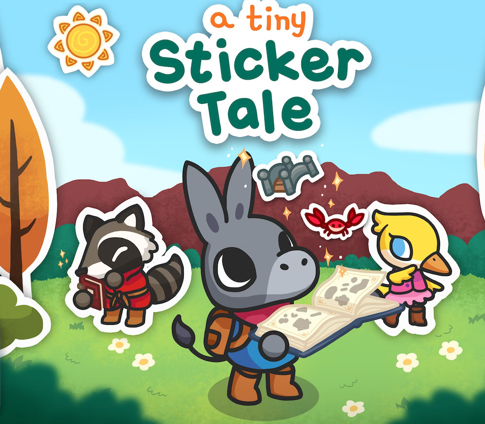 A Tiny Sticker Tale PC Steam CD Key Logo