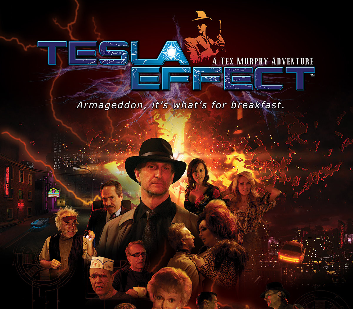 Tesla Effect: A Tex Murphy Adventure Steam CD Key Logo
