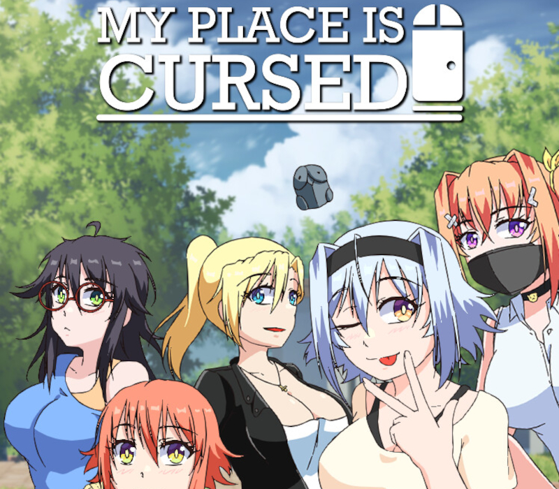 MY PLACE IS CURSED PC Steam CD Key Logo