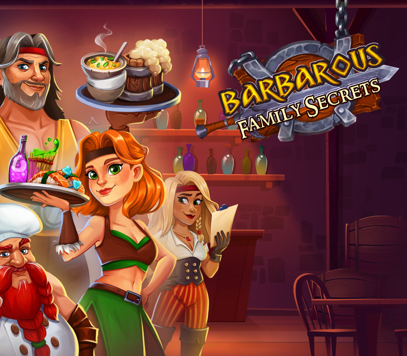 Barbarous: Family Secrets Steam CD Key Logo