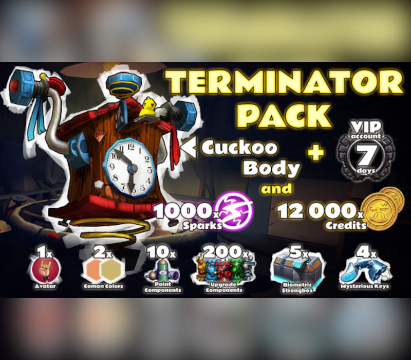 Guns and Robots - Terminator Pack DLC PC Steam CD Key Logo