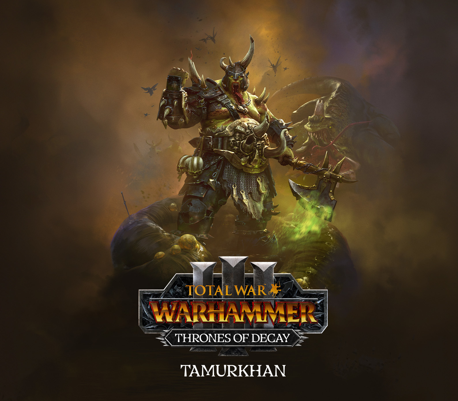 Total War: WARHAMMER III - Tamurkhan – Thrones of Decay DLC PC Steam CD Key Logo