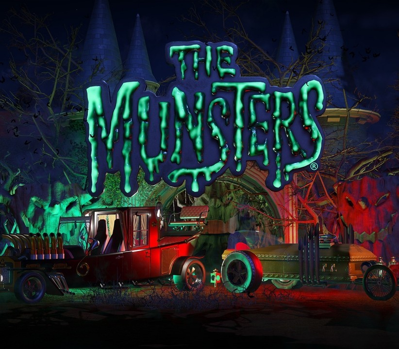 Planet Coaster - The Munsters Munster Koach Construction Kit DLC ASIA PC Steam CD Key Logo