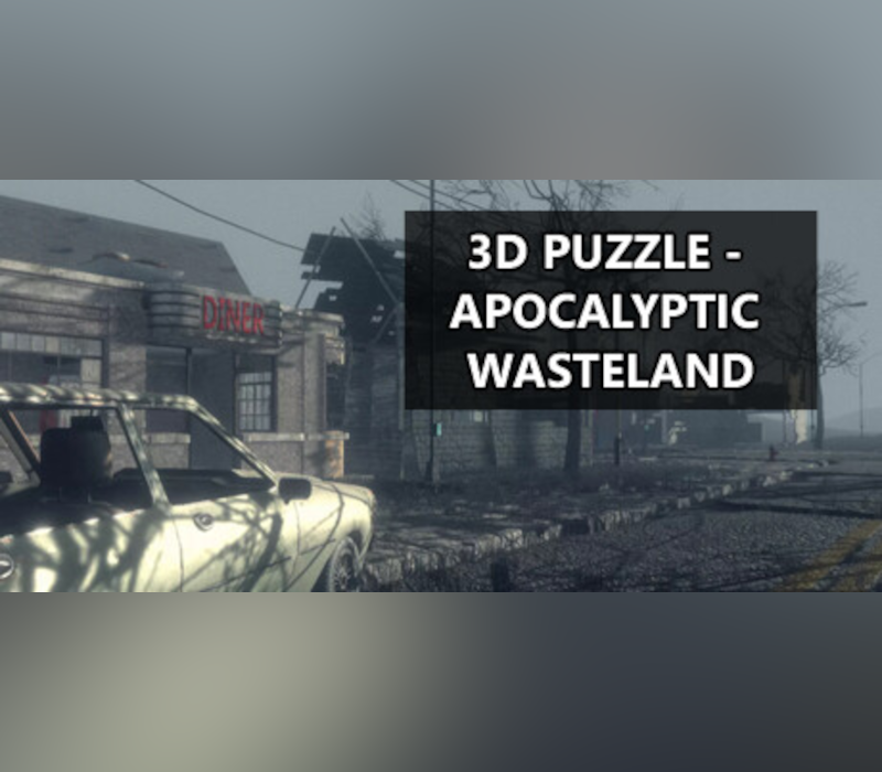 3D PUZZLE - Apocalyptic Wasteland PC Steam CD Key Logo