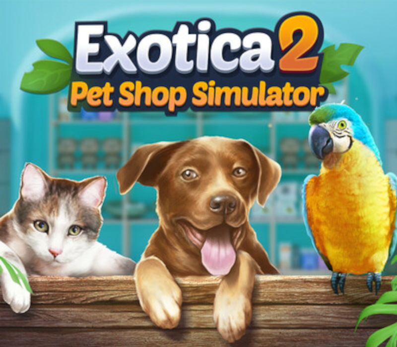 Exotica 2: Pet Shop Simulator PC Steam CD Key Logo