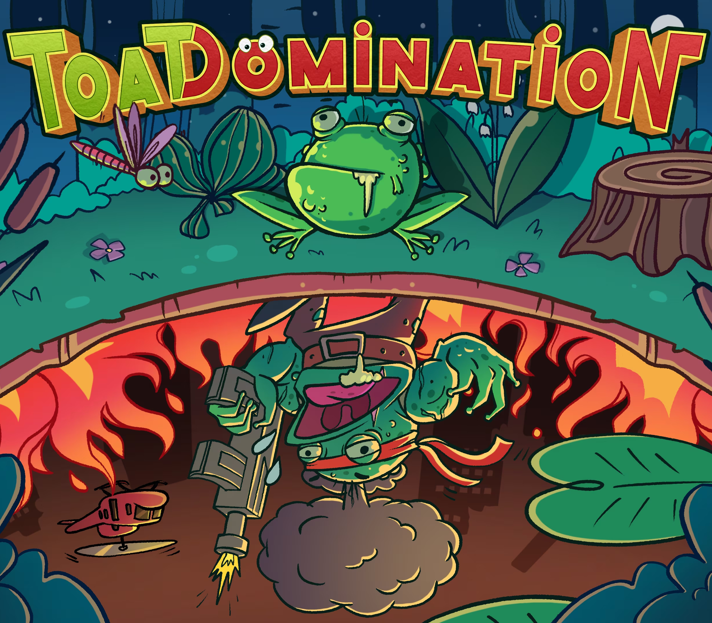 Toadomination Steam CD key Logo