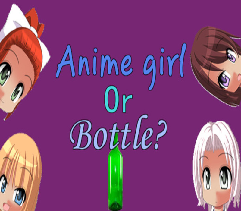 Anime girl or bottle? Steam CD Key Logo