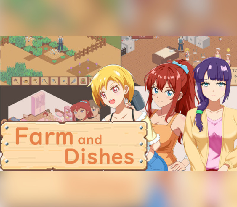 Farm and Dishes PC Steam CD Key Logo
