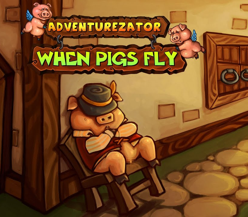 Adventurezator: When Pigs Fly PC Steam CD Key Logo