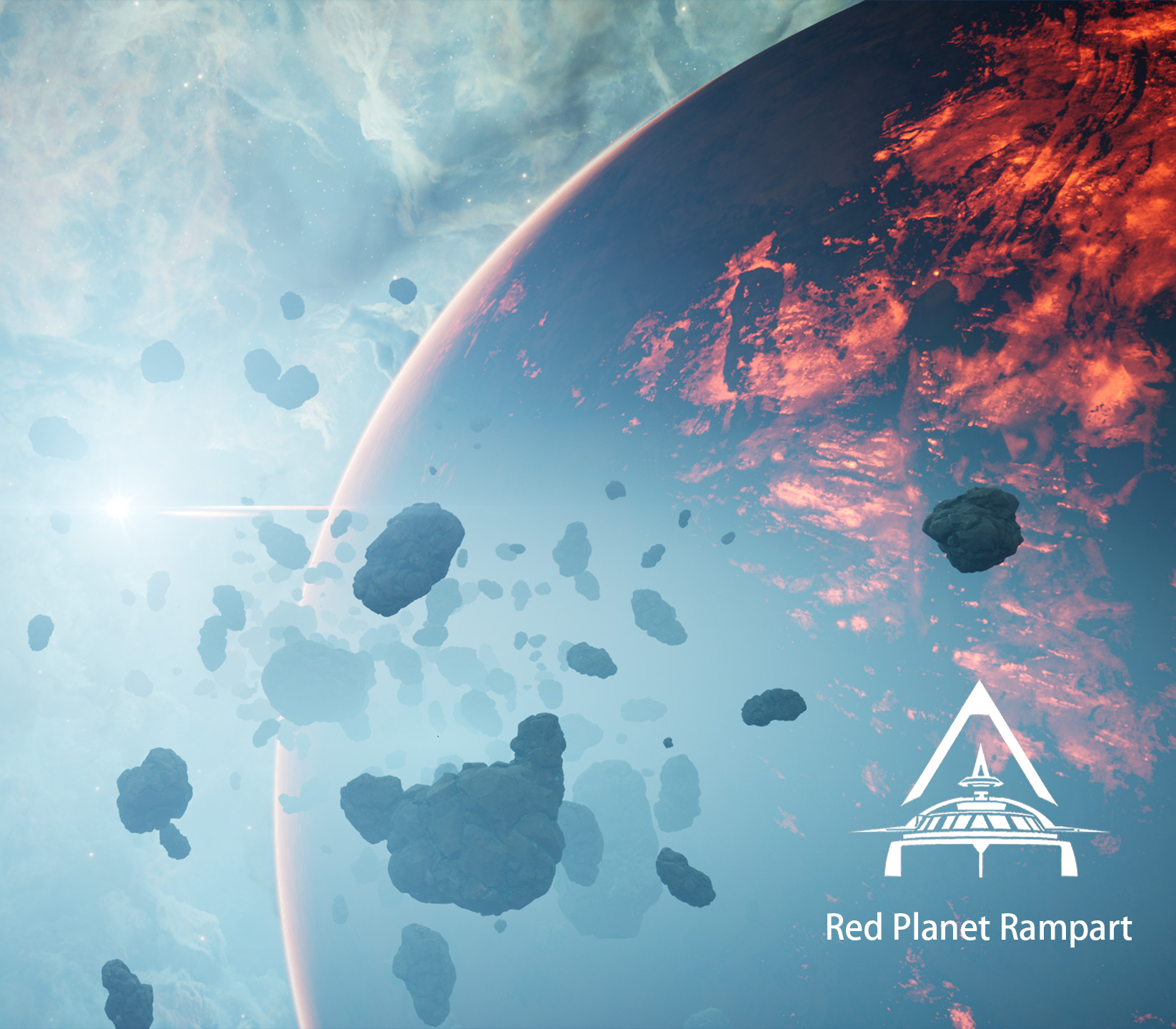 Red Planet Rampart PC Steam CD Key Logo