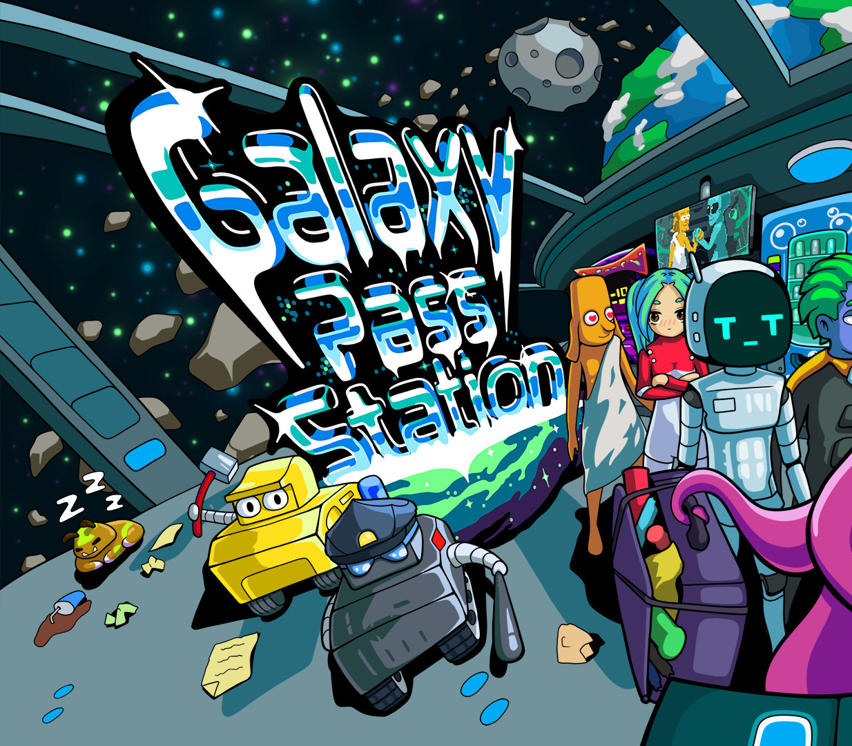 Galaxy Pass Station Steam CD Key Logo
