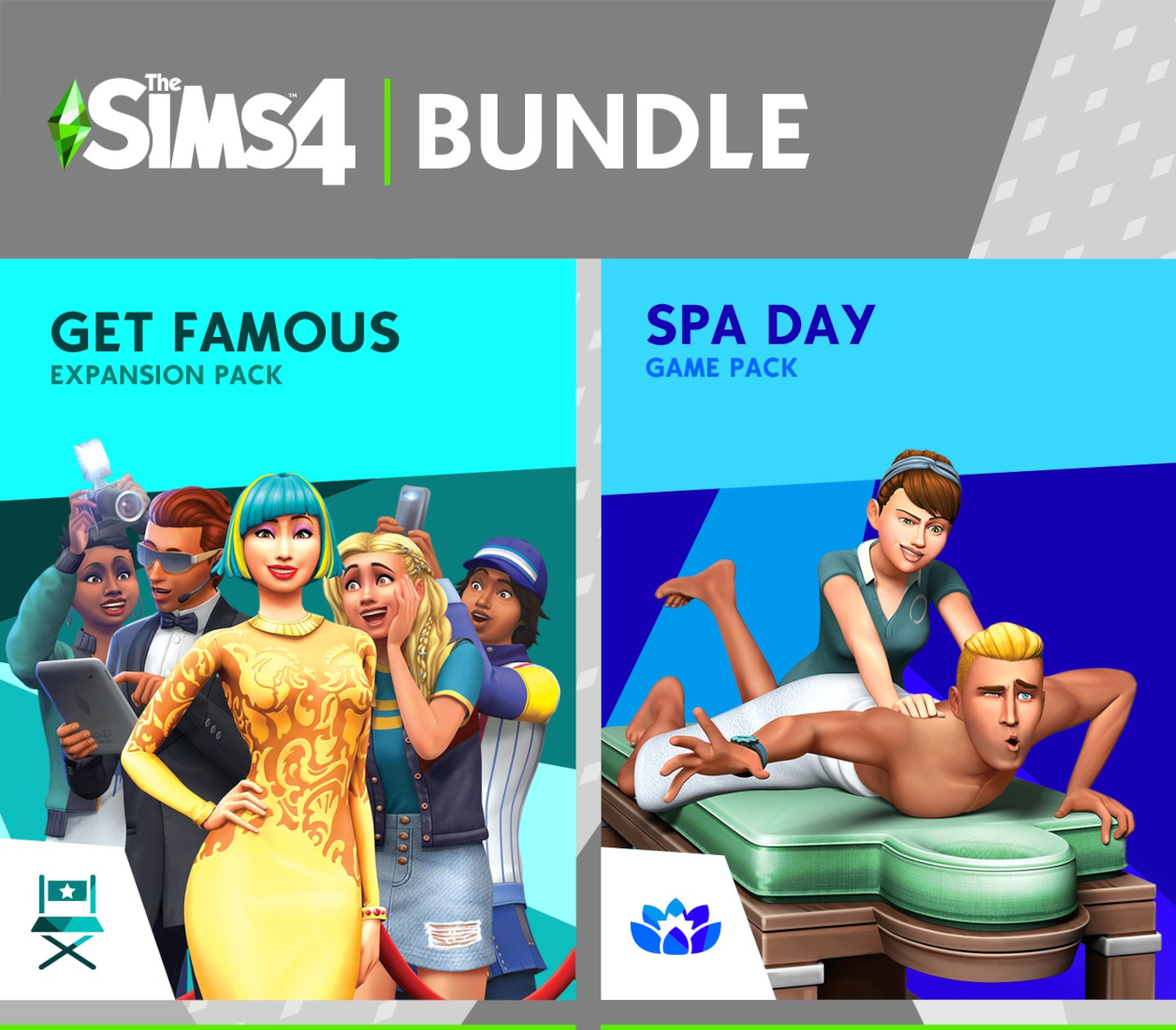 The Sims 4: Live Lavishly Bundle EU DLC XBOX One / Xbox Series X|S CD Key Logo