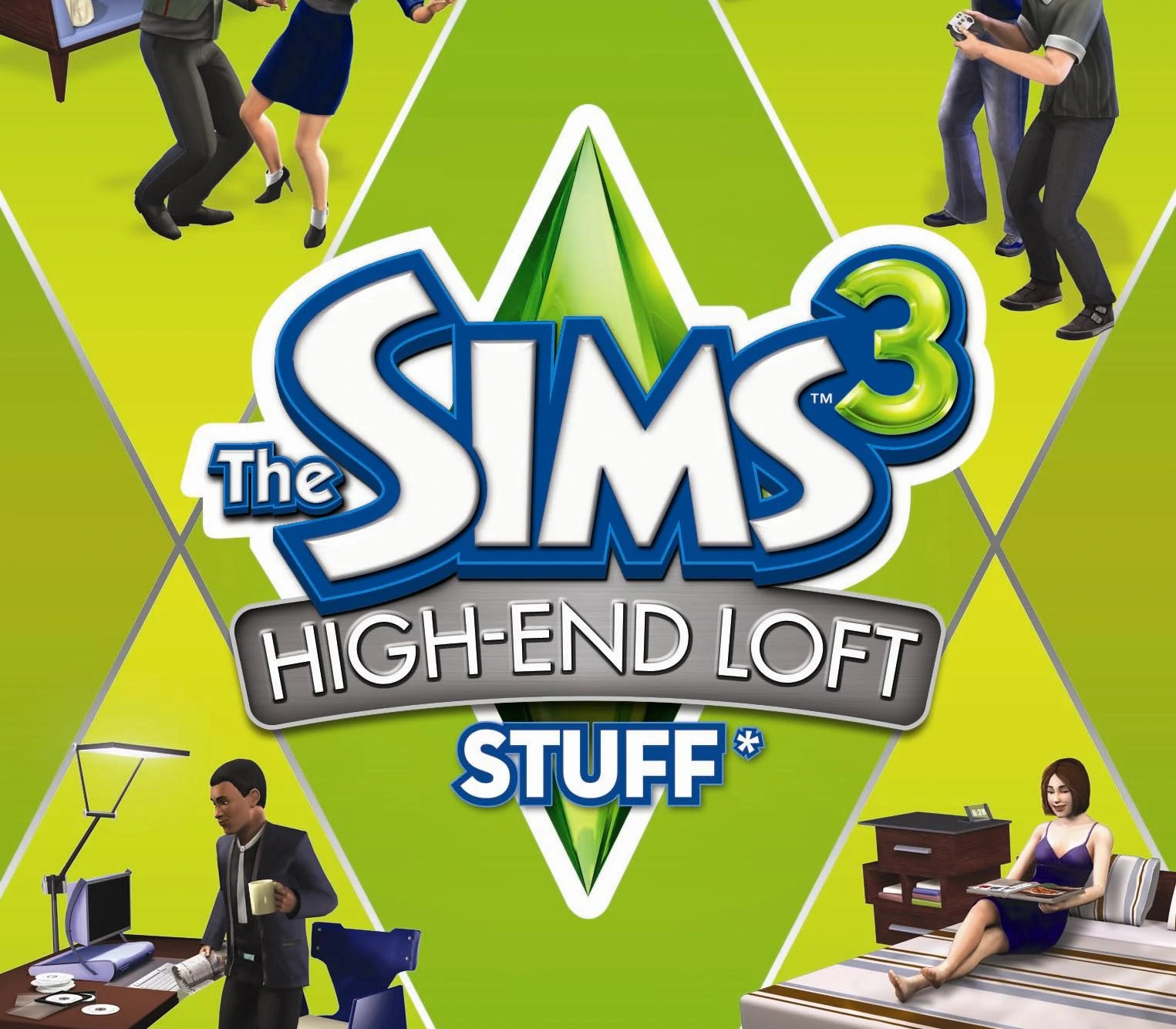 The Sims 3 + High-End Loft Stuff Pack EA App CD Key Logo