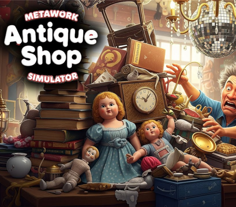 Metawork: Antique Shop Simulator PC Steam CD Key Logo