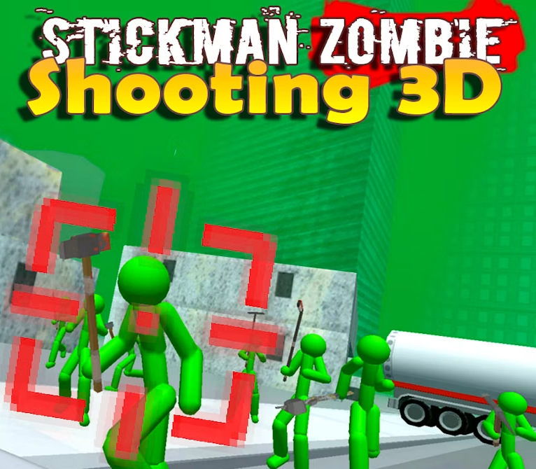 Stickman Zombie Shooting 3D PC Steam CD Key Logo