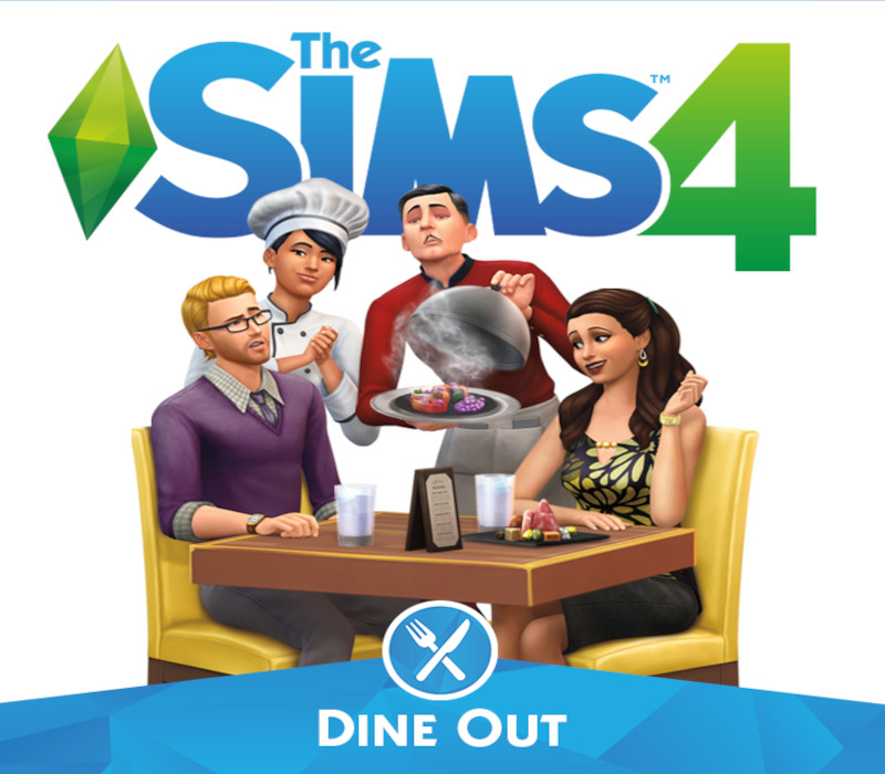 The Sims 4 - Dine Out DLC EU PC EA App CD Key Logo