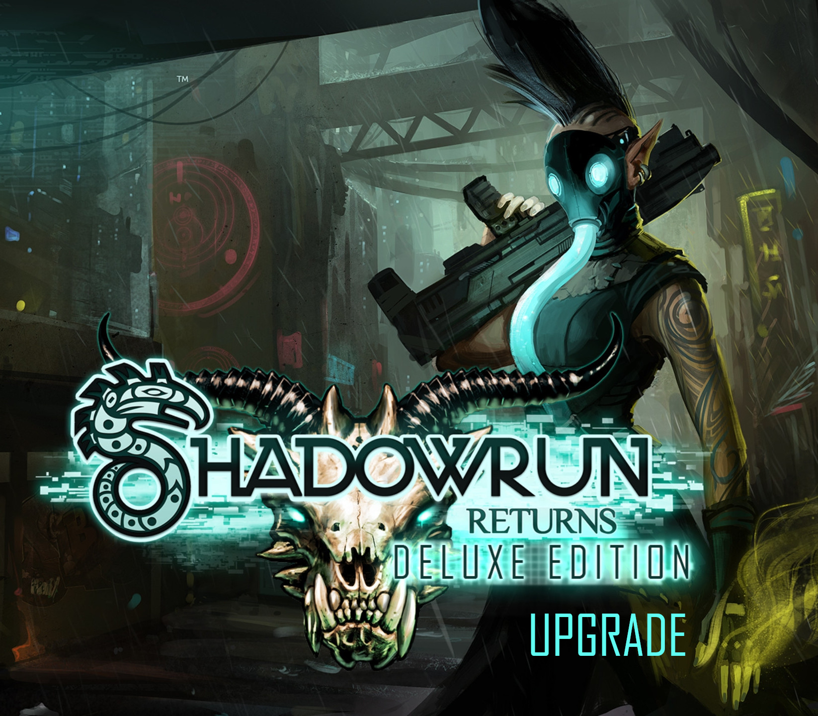 Shadowrun Returns - Deluxe DLC PC Steam CD Key Logo