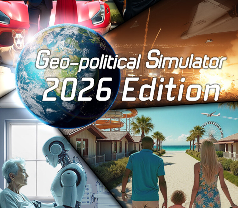Geo-Political Simulator 2026 Edition PC Steam CD Key Logo