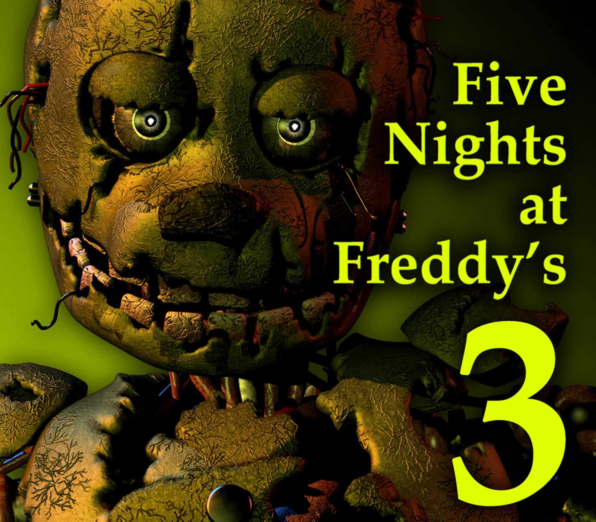 Five Nights At Freddy's 3 PC Steam CD Key Logo