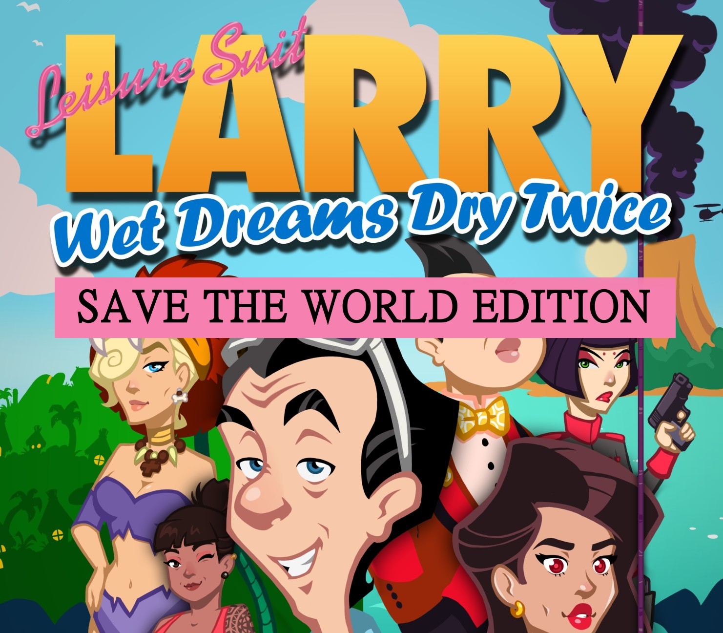 Leisure Suit Larry - Wet Dreams Dry Twice | Save the World Edition Steam CD Key Logo