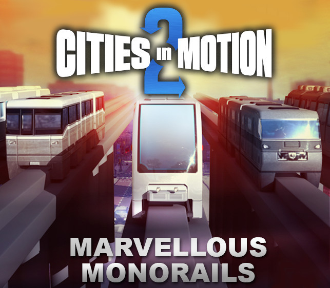 Cities In Motion 2 - Marvellous Monorails DLC Steam CD Key Logo