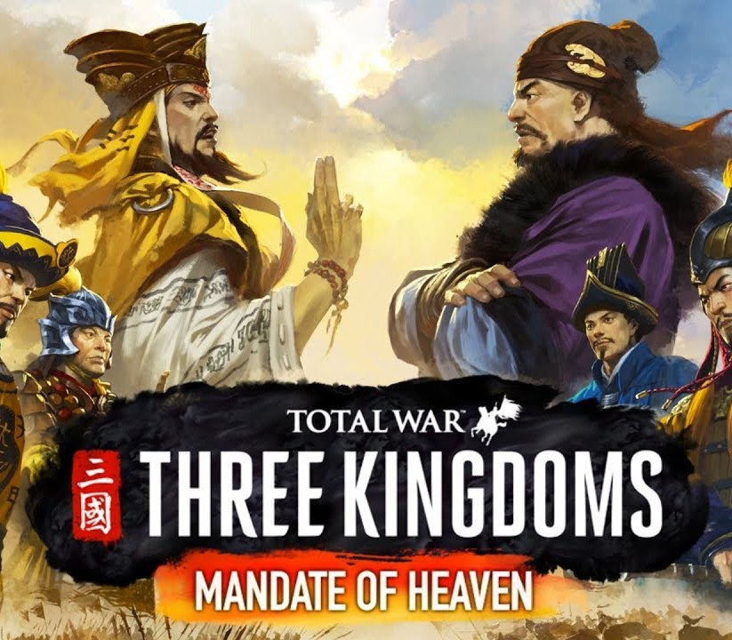 Total War: THREE KINGDOMS - Mandate of Heaven DLC EU PC Steam CD Key Logo