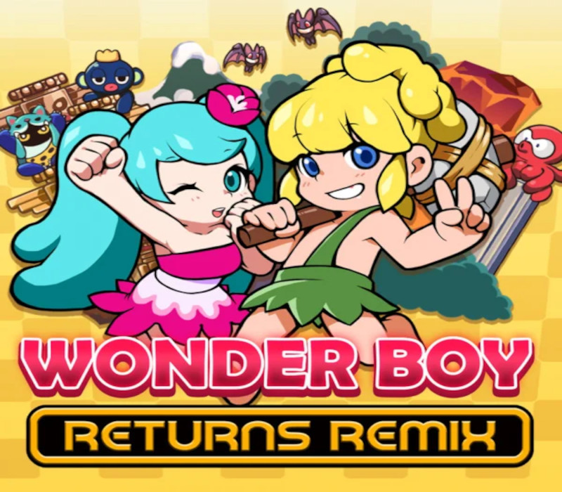 Wonder Boy Returns Remix Steam CD Key Logo