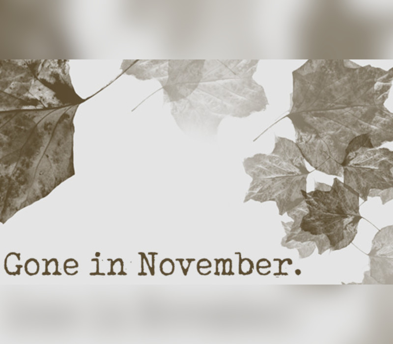 Gone In November - Collector's Edition Content DLC Steam CD Key Logo