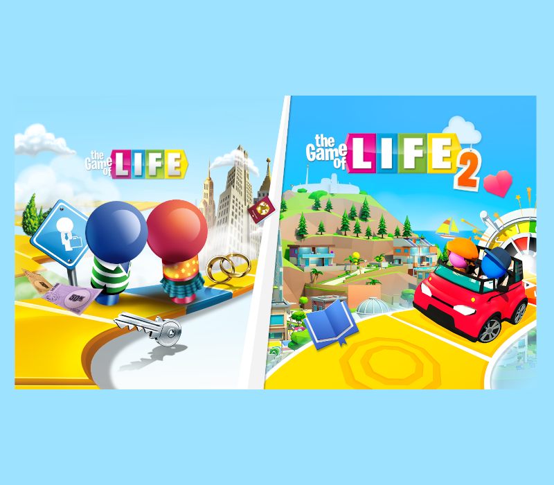 The Game of Life Double Pack PC Steam CD Key Logo