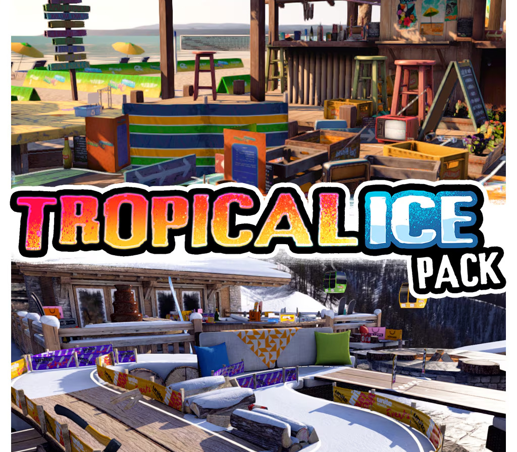 Table Top Racing: World Tour - Tropical Ice Pack DLC PC Steam CD Key Logo