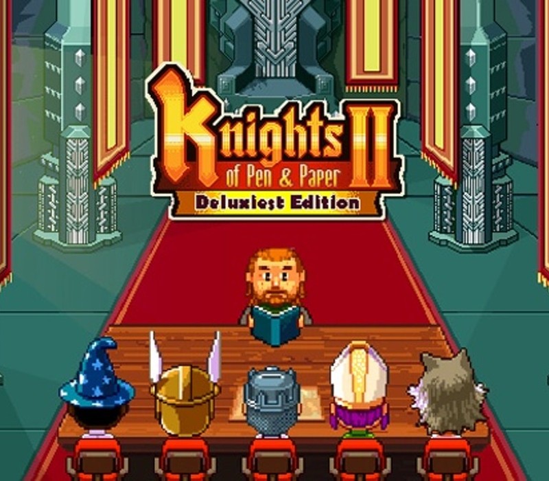 Knights of Pen and Paper 2 - Deluxiest Edition PC Steam CD Key Logo